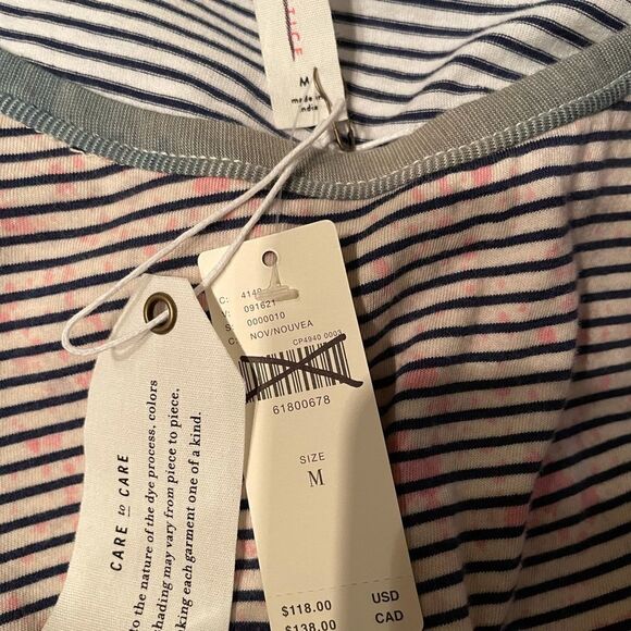 NWT Anthropologie daily Practice t-Shirt dress Size M - Picture 9 of 10